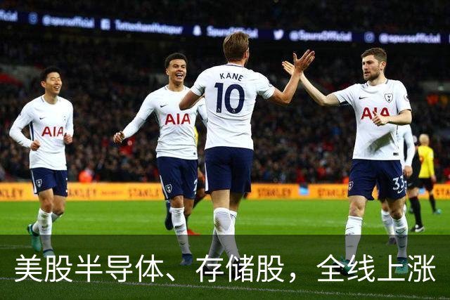 美股半导体、存储股，全线上涨